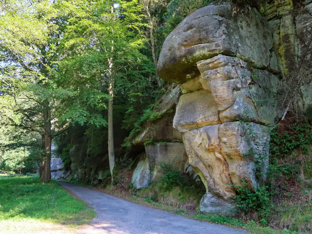 Cyklotrasa v Kaňove Křinice