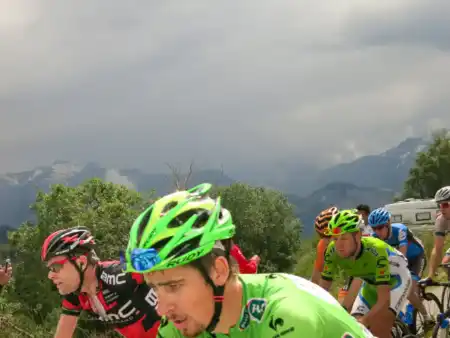 Safanov prejazd Alpe d'Huez