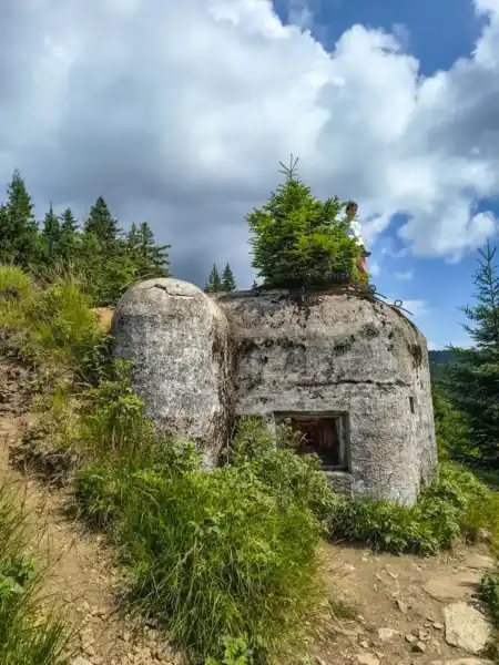 Staré vojenské bunkre Dolní Morava