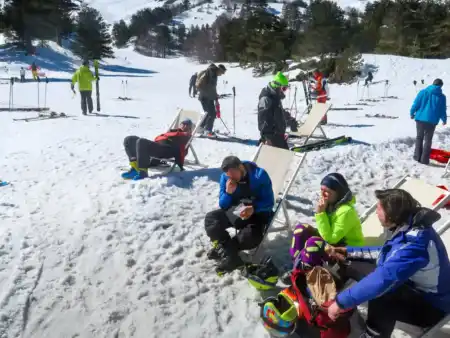 Lyžiari pod Etnou