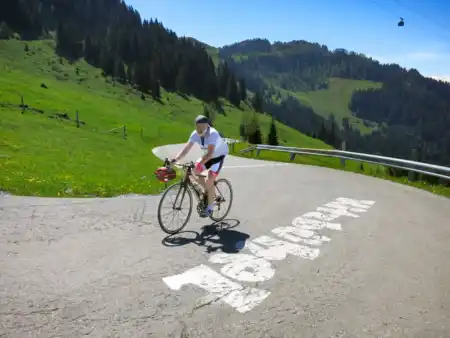 Prvé kilometre na Kitzbüheler Horn