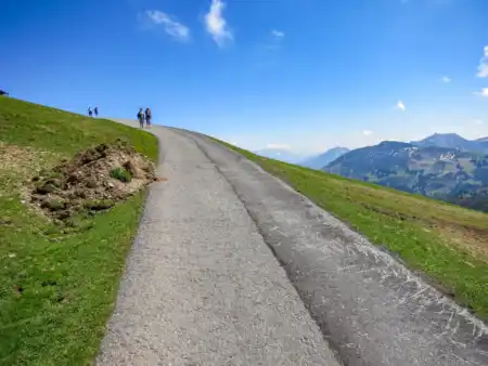 Posledné stúpanie na Kitzbüheler Horn