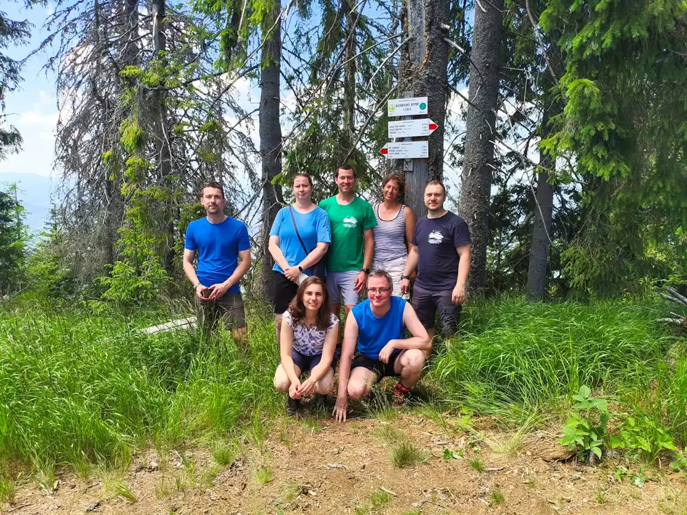 Výstup na Klenovský Vepor