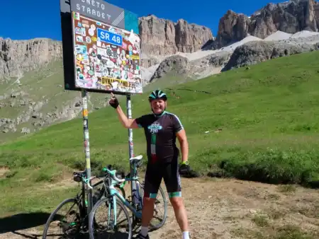 výstup na passo pordoipa