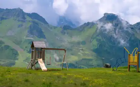 DEtské ihrisko na Sella Ronde
