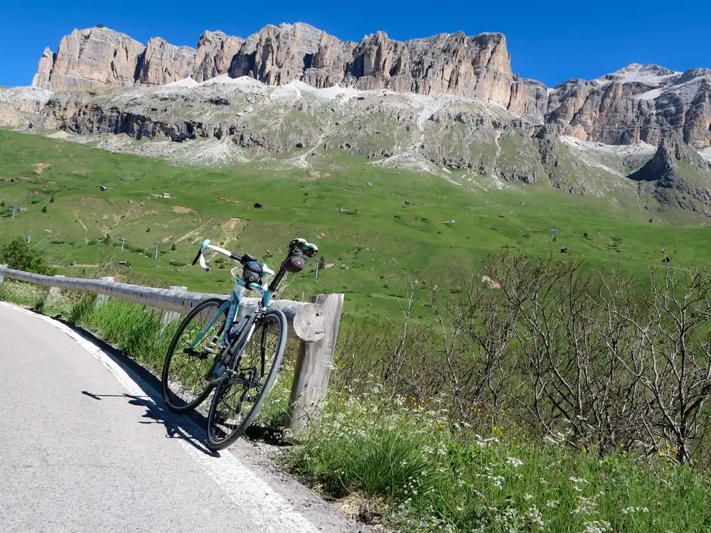 Výstup na Passo Pordoi