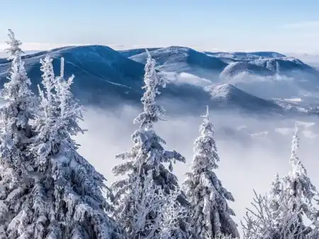 Lysá hora Moravskosliezske Beskydy