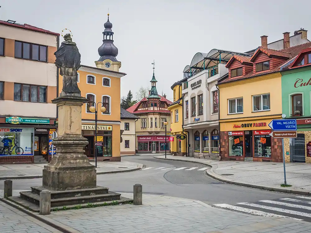 Rožnov pod Radhoštem centrum