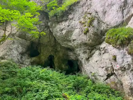 Zostup cez Hučiaky - Salatín