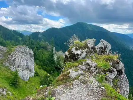Zostup cez Hučiaky - Salatín