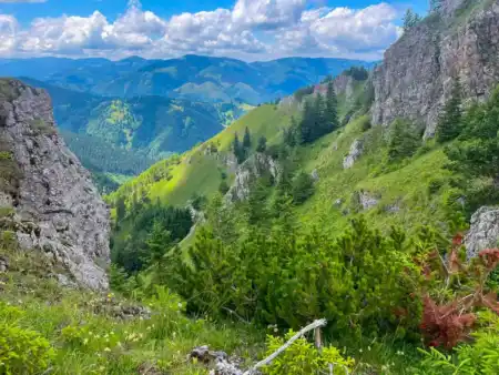 Zostup cez Hučiaky - Salatín