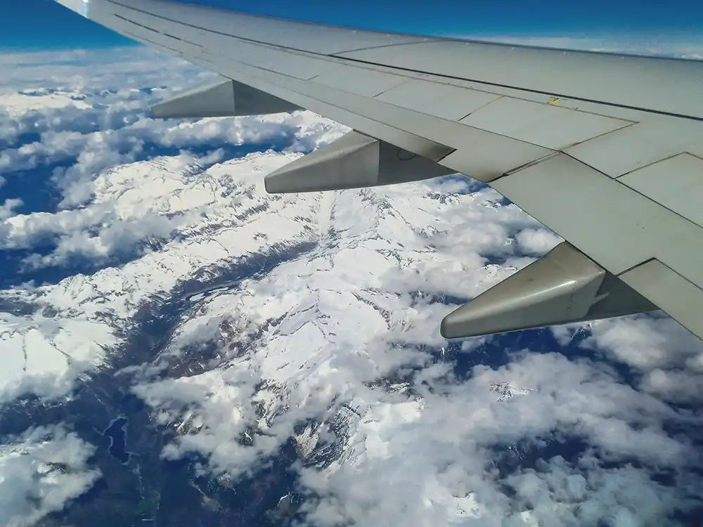 Iceland from the sky