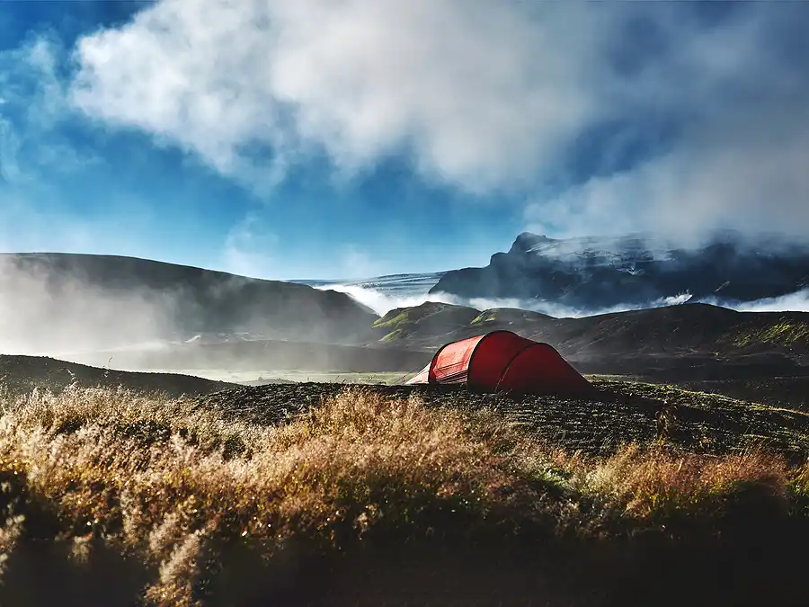 Kempovanie na Islande