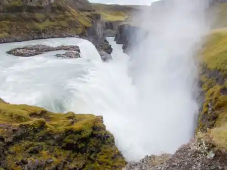 Vodopád Gullfoss